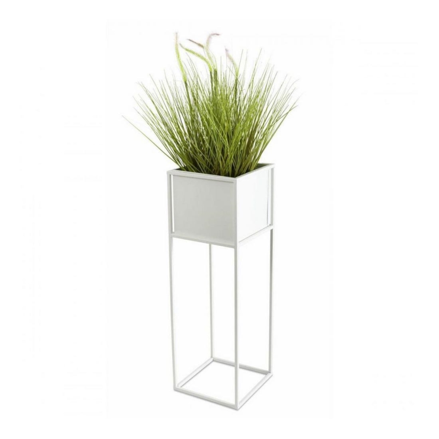 Flower stand 70x24 cm white