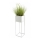 Flower stand 70x24 cm white