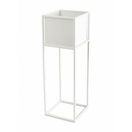 Flower stand 70x24 cm white