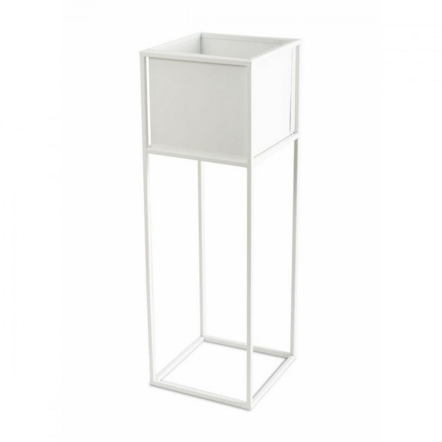 Flower stand 70x24 cm white