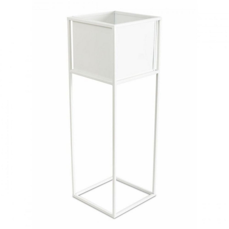 Flower stand 70x24 cm white