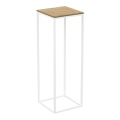 Flower stand 70x24 cm white