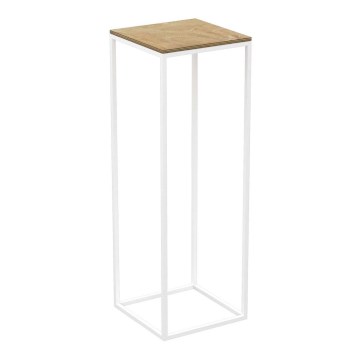 Flower stand 70x24 cm white