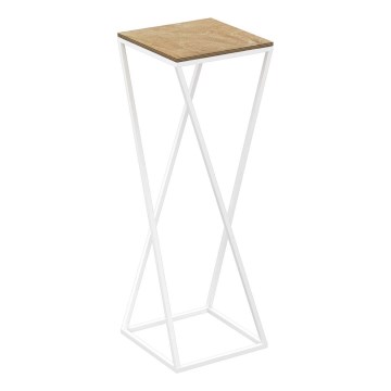 Flower stand 70x24 cm white