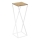 Flower stand 70x24 cm white