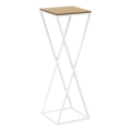Flower stand 70x24 cm white