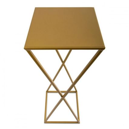 Flower stand 70x24 gold