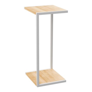 Flower stand 70x30x34 cm white