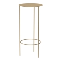 Flower stand 70x32 cm gold