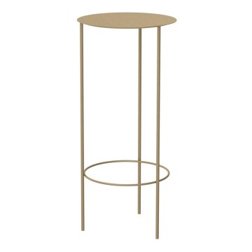 Flower stand 70x32 cm gold