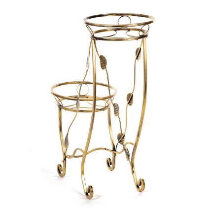Flower stand 70x50 cm gold