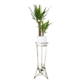 Flower stand 72x28 cm gold