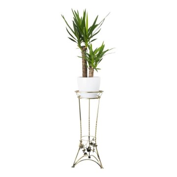 Flower stand 72x28 cm gold