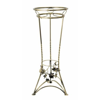 Flower stand 72x28 cm gold