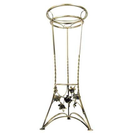 Flower stand 72x28 cm gold