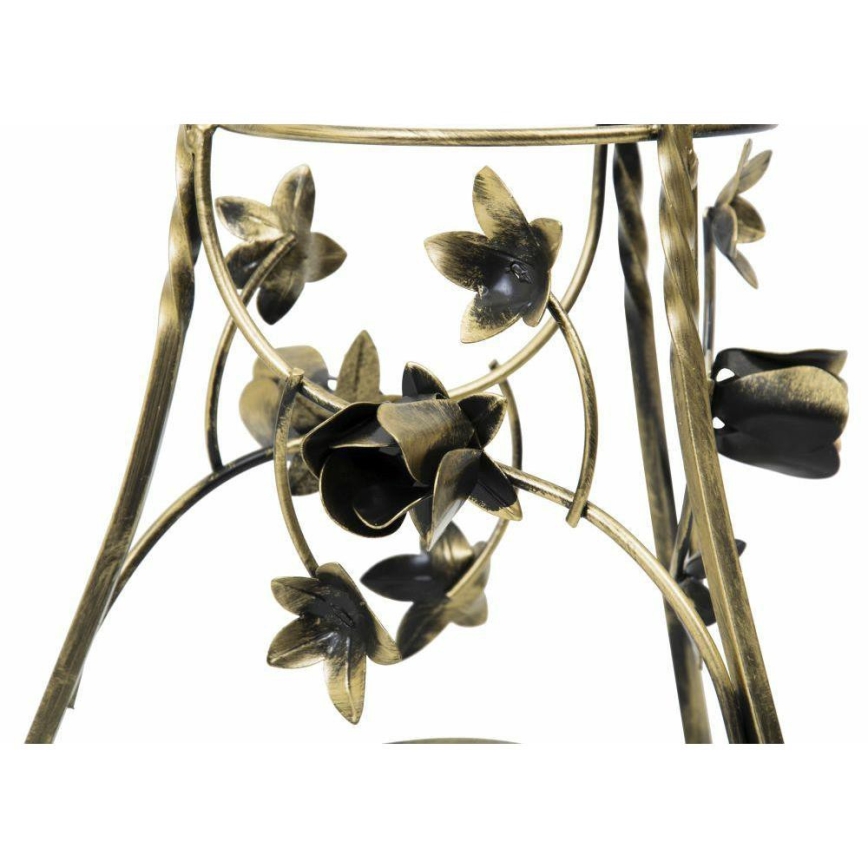 Flower stand 72x28 cm gold