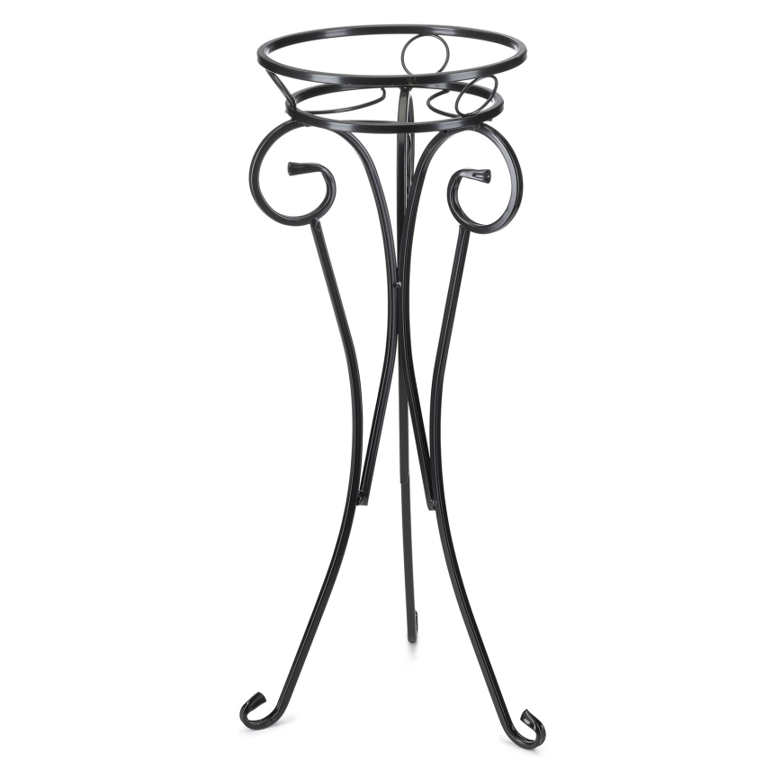 Flower stand 74x34 cm black