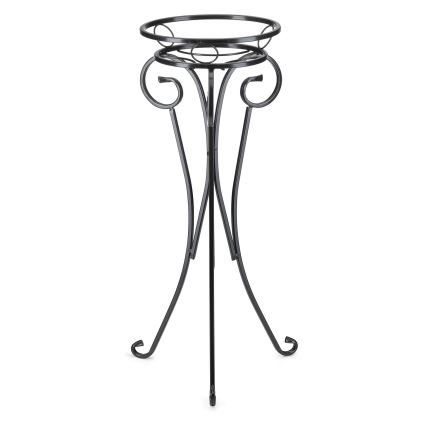 Flower stand 74x34 cm black