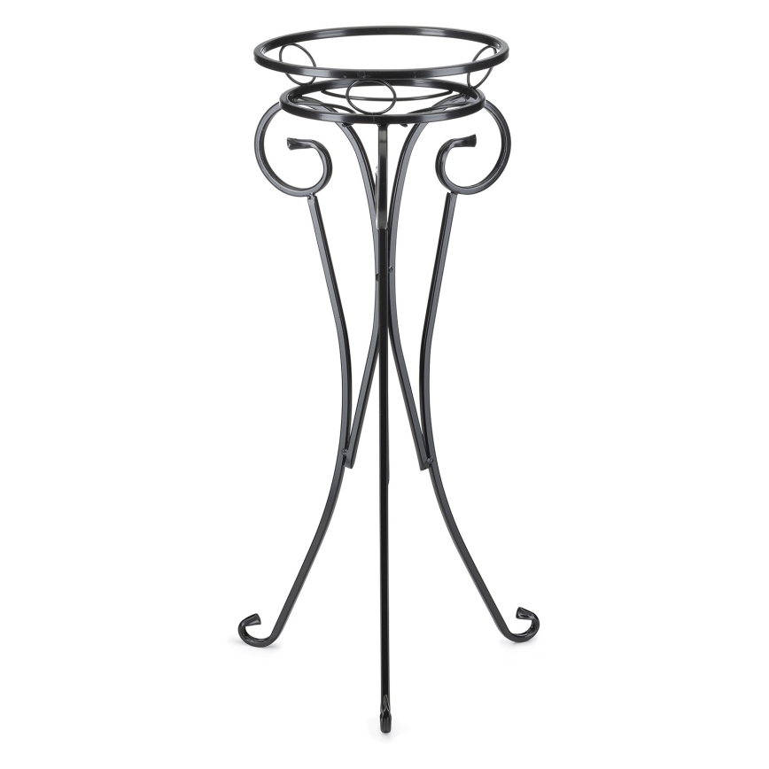 Flower stand 74x34 cm black