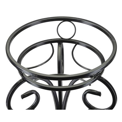 Flower stand 74x34 cm black