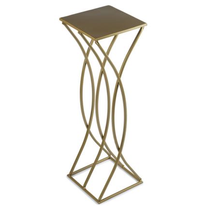 Flower stand 75x23 cm gold