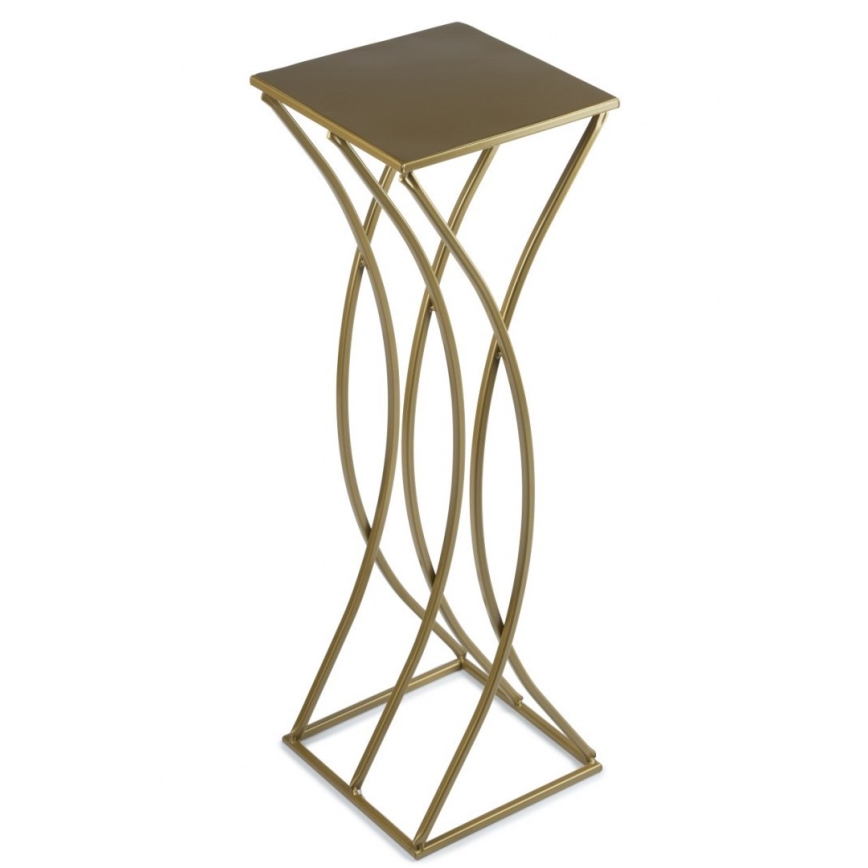 Flower stand 75x23 cm gold