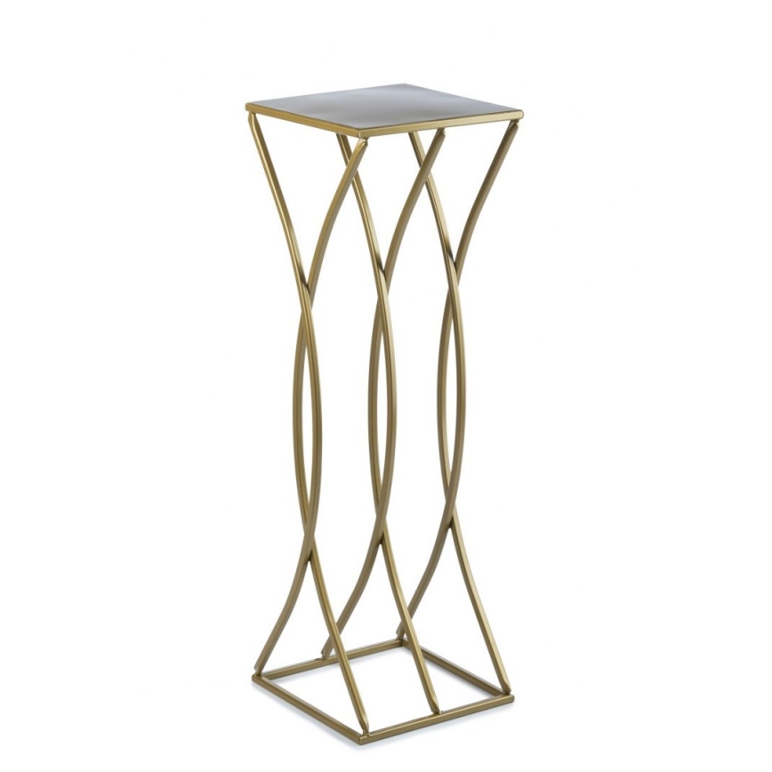 Flower stand 75x23 cm gold
