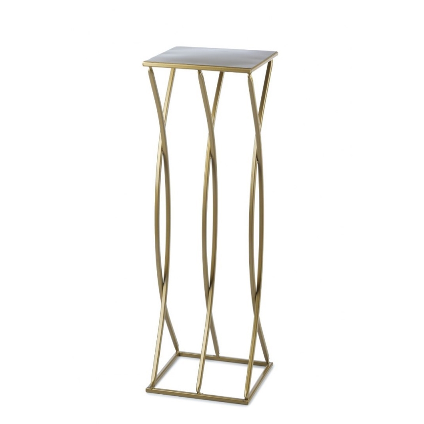 Flower stand 75x23 cm gold