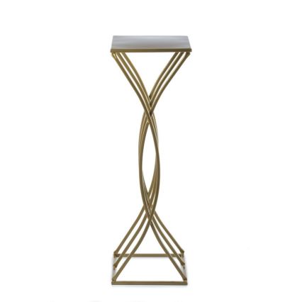 Flower stand 75x23 cm gold