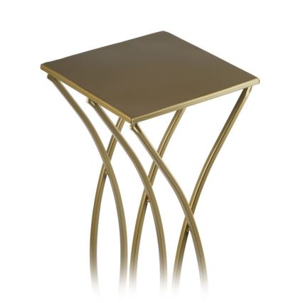 Flower stand 75x23 cm gold