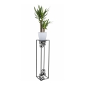 Flower stand 80x24 cm black