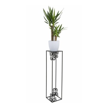 Flower stand 80x24 cm black