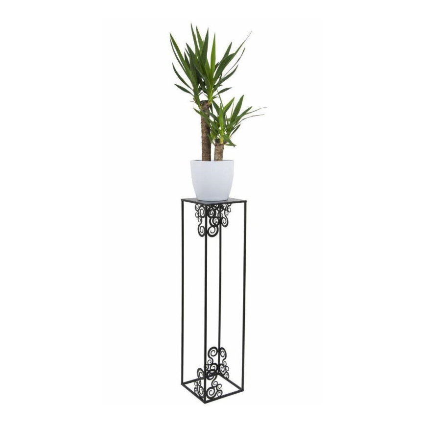 Flower stand 80x24 cm black