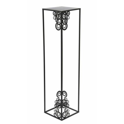 Flower stand 80x24 cm black