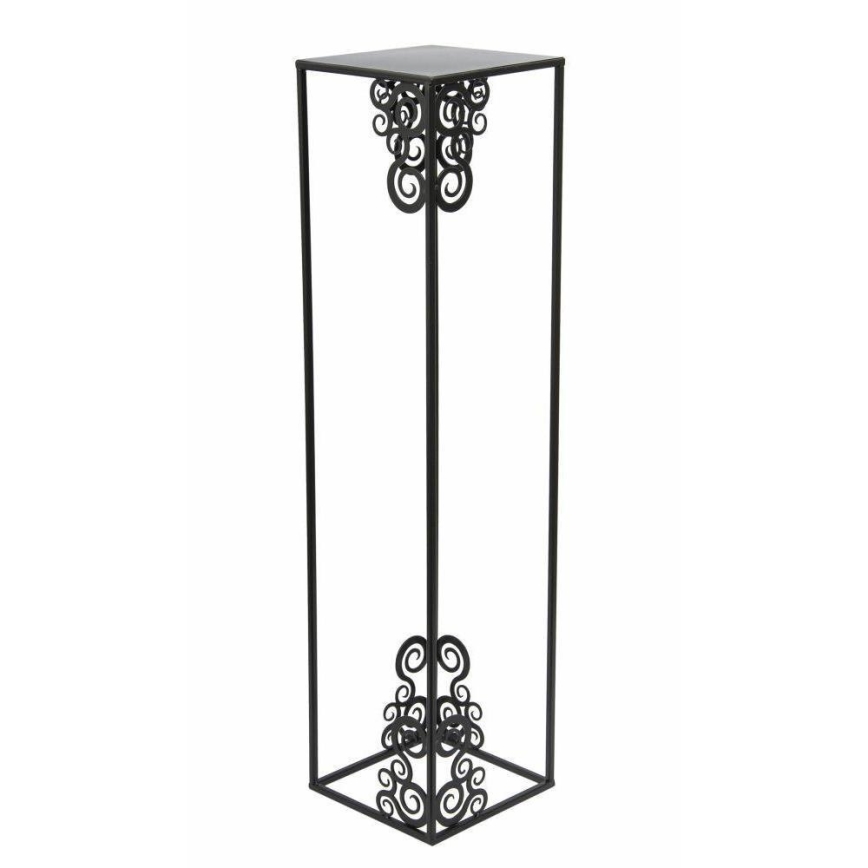 Flower stand 80x24 cm black