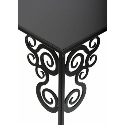 Flower stand 80x24 cm black