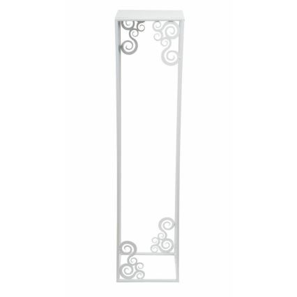 Flower stand 80x24 cm white