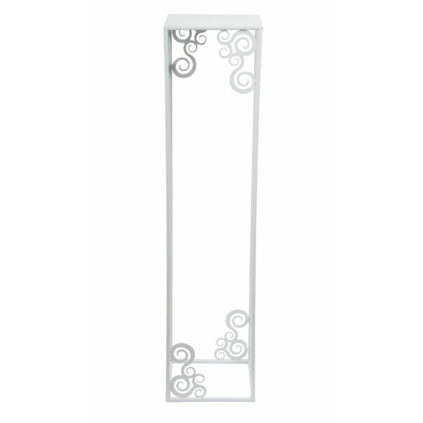 Flower stand 80x24 cm white