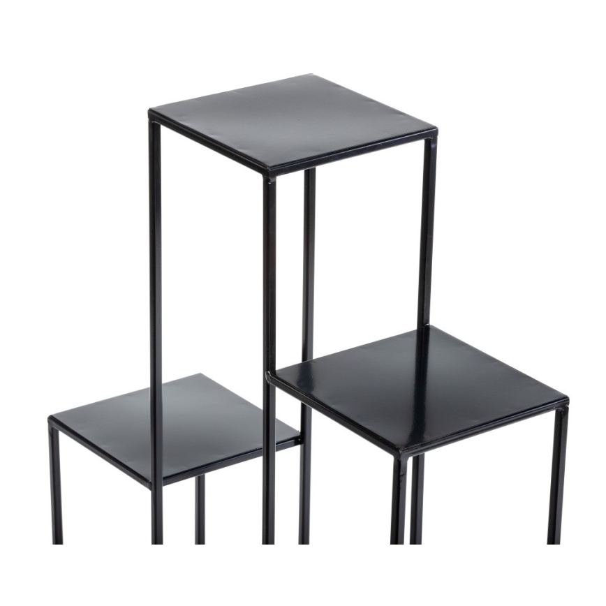 Flower stand 80x60 cm black
