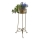 Flower stand 88x28 cm gold