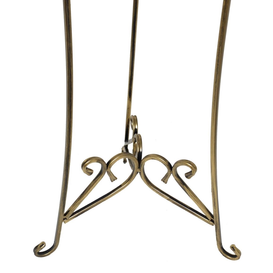 Flower stand 88x28 cm gold