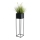 Flower stand 90x24 cm black