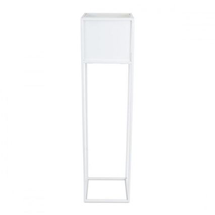 Flower stand 90x24 cm white