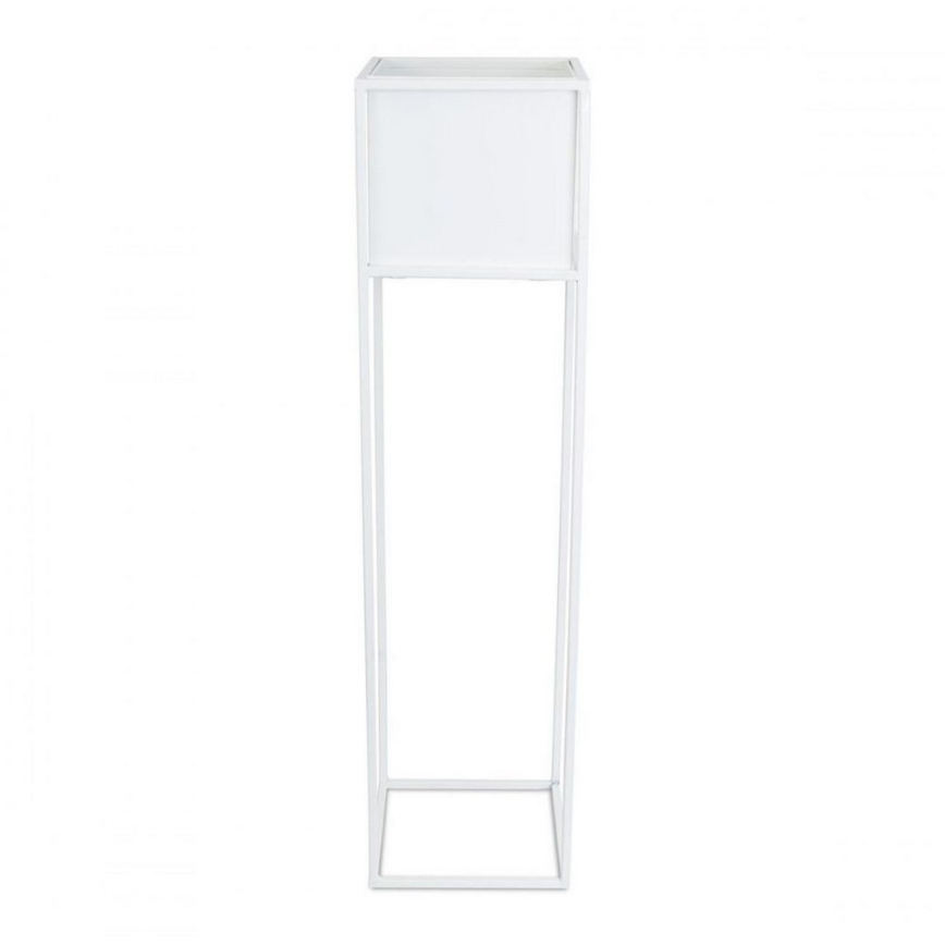 Flower stand 90x24 cm white