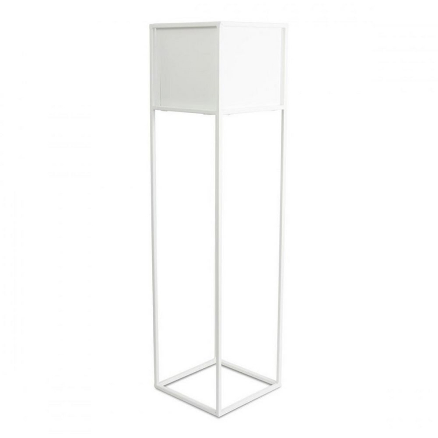 Flower stand 90x24 cm white