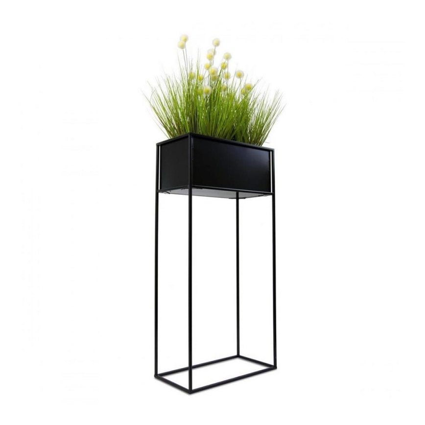 Flower stand 90x44 cm black