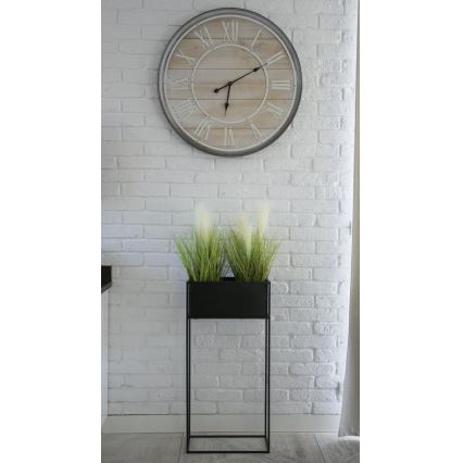 Flower stand 90x44 cm black