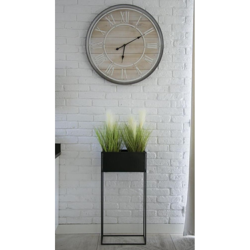 Flower stand 90x44 cm black
