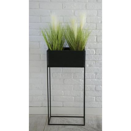 Flower stand 90x44 cm black