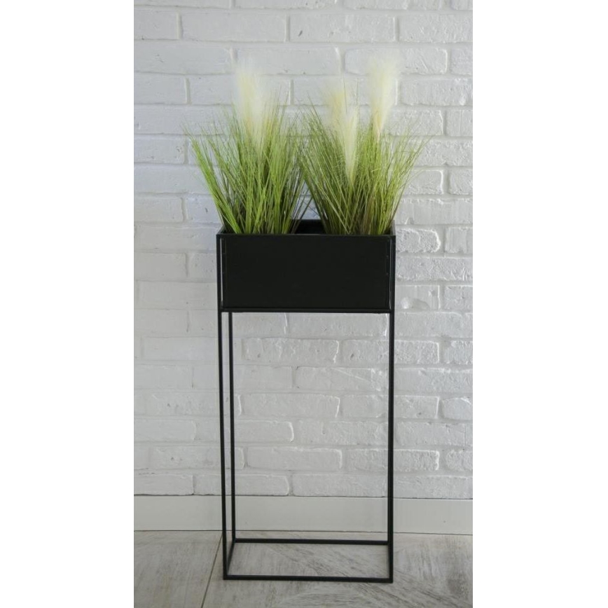 Flower stand 90x44 cm black